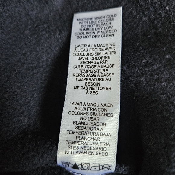 Frame Navy Scallop Crew Neck Sweatshirt Size M - Picture 8 of 10